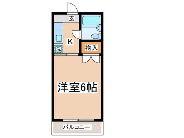 ハイツ小野路の物件間取画像